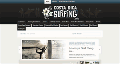 Desktop Screenshot of costaricasurfing.org